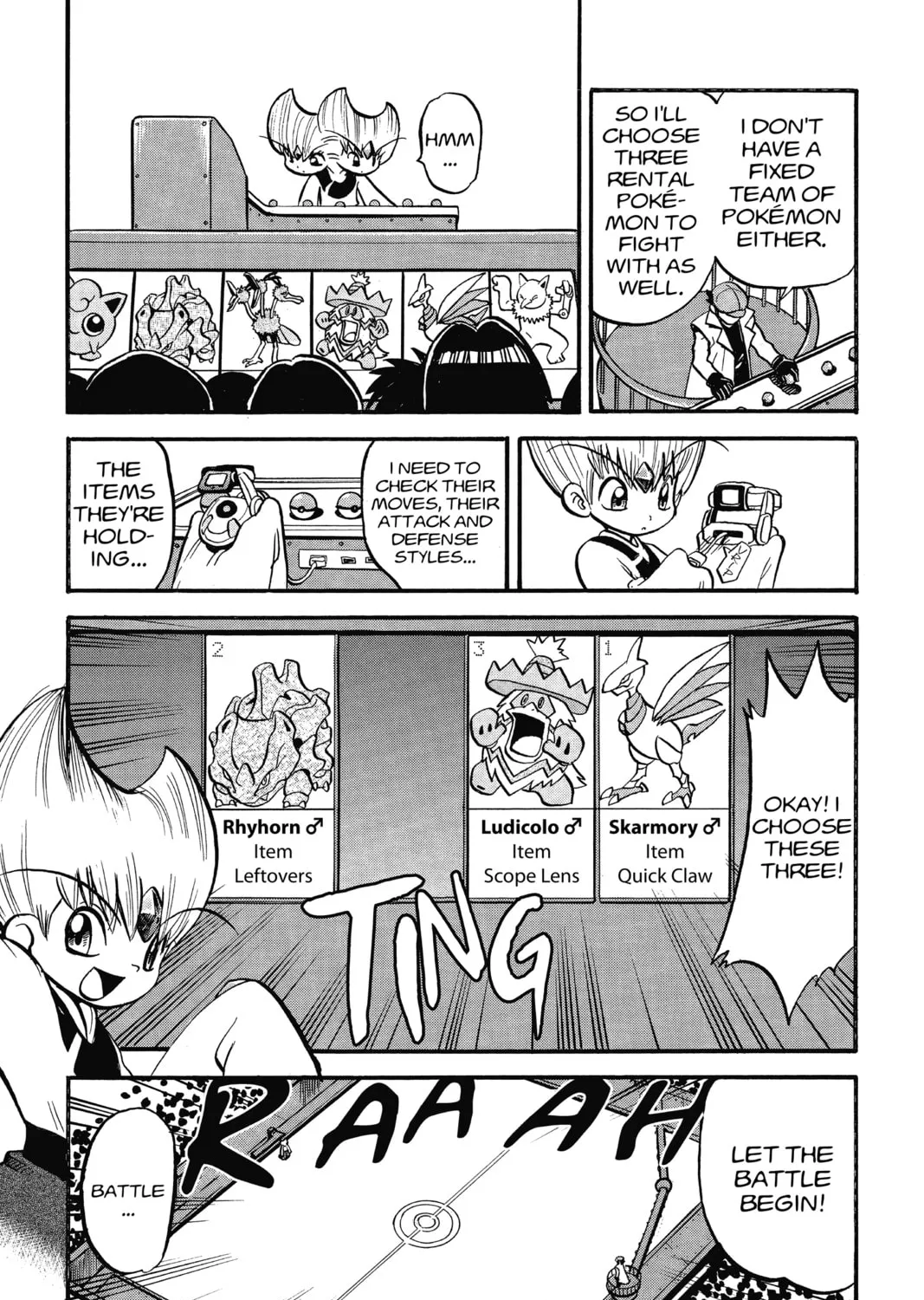 Pokémon Adventures Chapter 305 page 33 - 