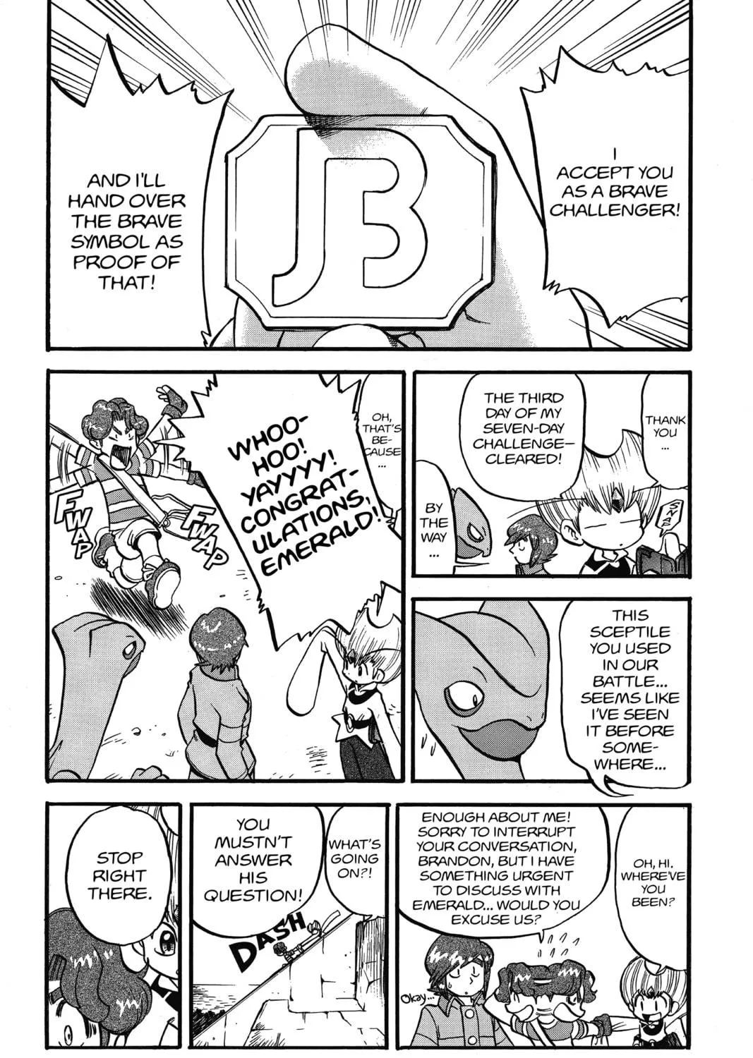 Pokémon Adventures Chapter 313 page 35 - 