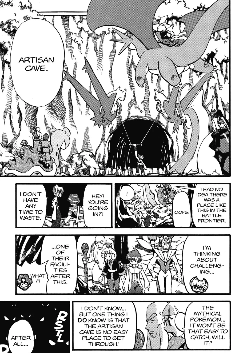 Pokémon Adventures Chapter 314 page 21 - 