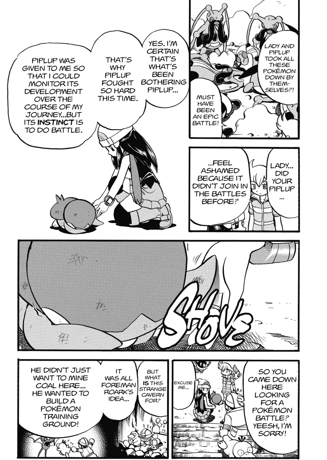 Pokémon Adventures Chapter 341 page 33 - 