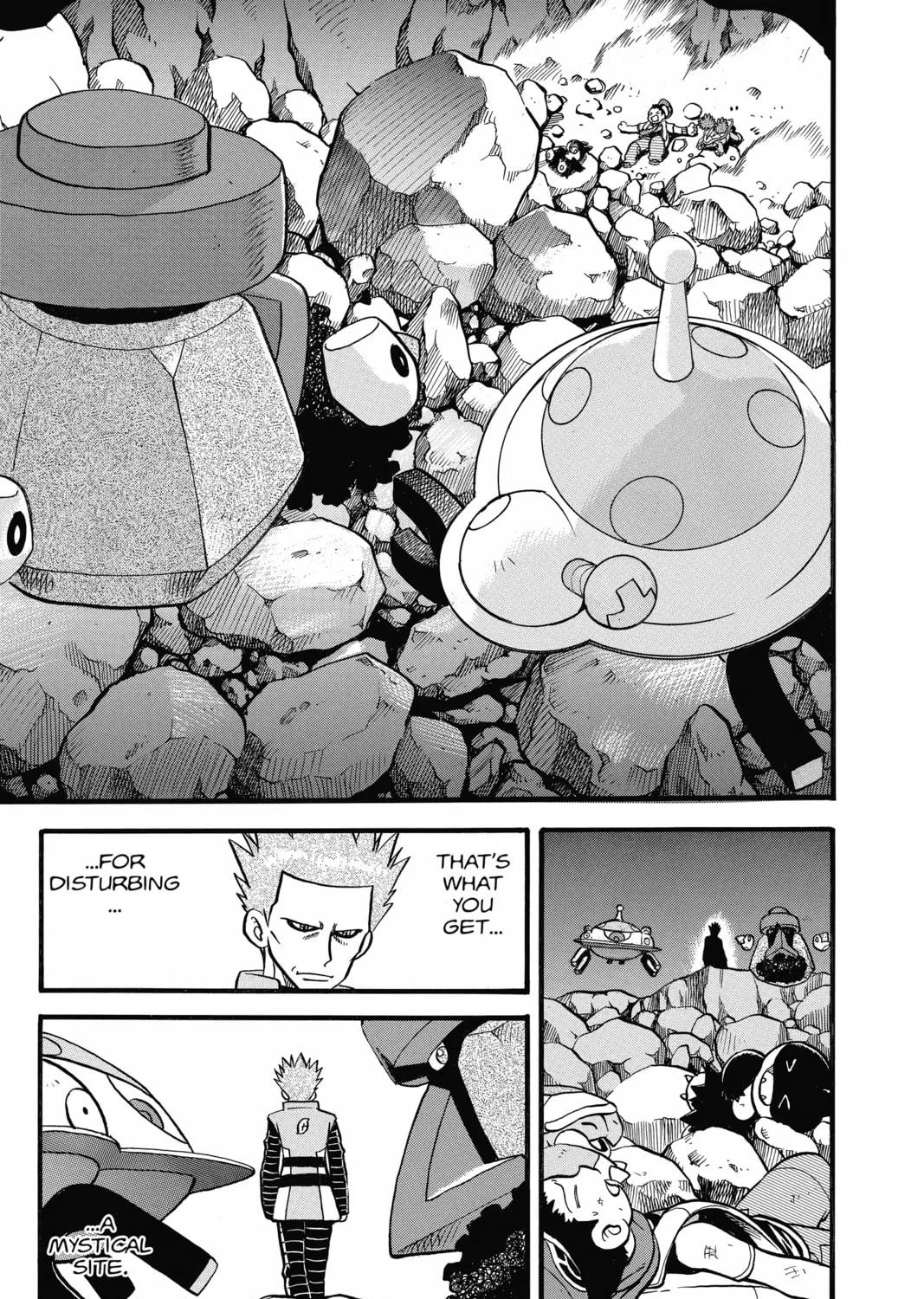 Pokémon Adventures Chapter 349 page 33 - 