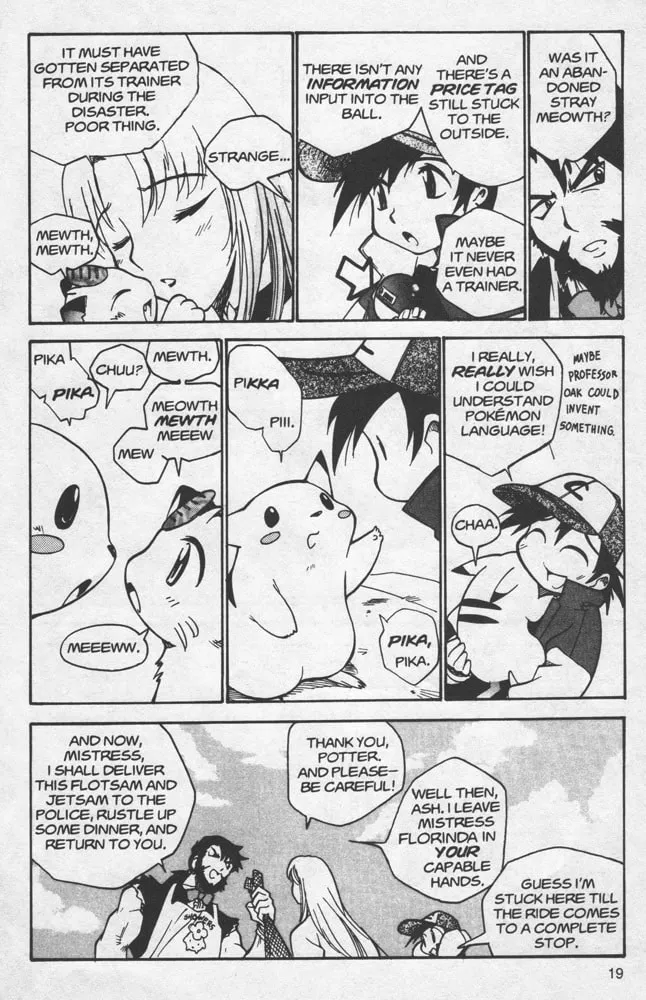 Pokémon: The Electric Tale of Pikachu Chapter 11 page 19 - 