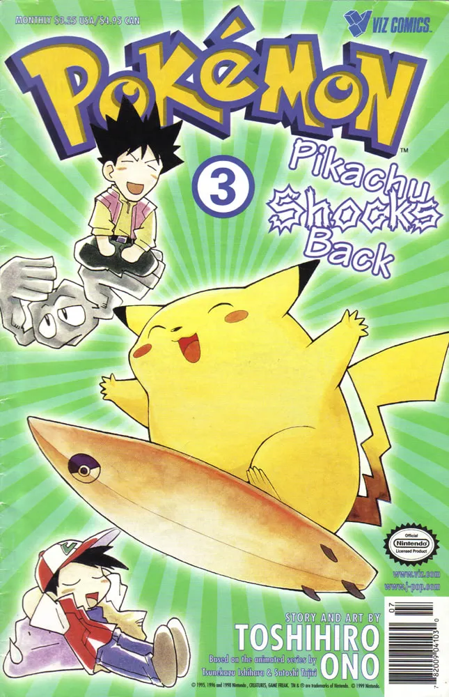 Pokémon: The Electric Tale of Pikachu Chapter 7 page 1 - 