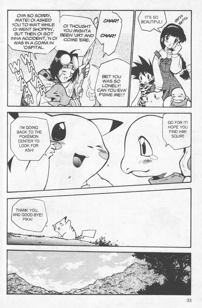 Pokémon: The Electric Tale of Pikachu Chapter 7 page 34 - 