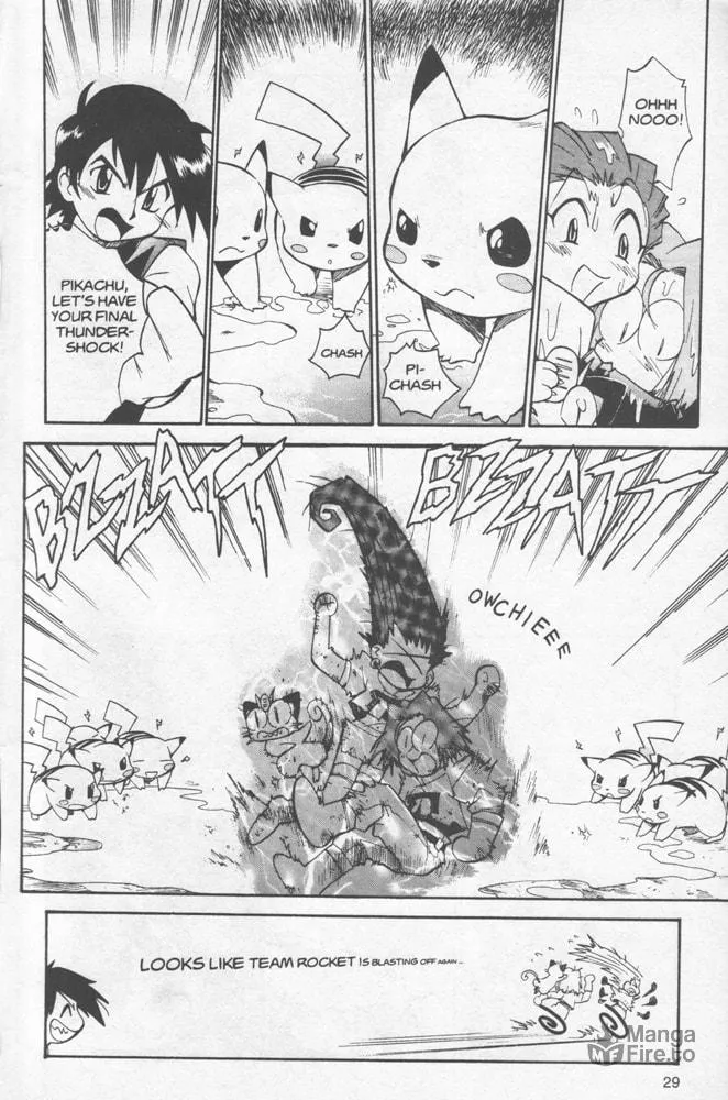Pokémon: The Electric Tale of Pikachu Chapter 8 page 32 - 