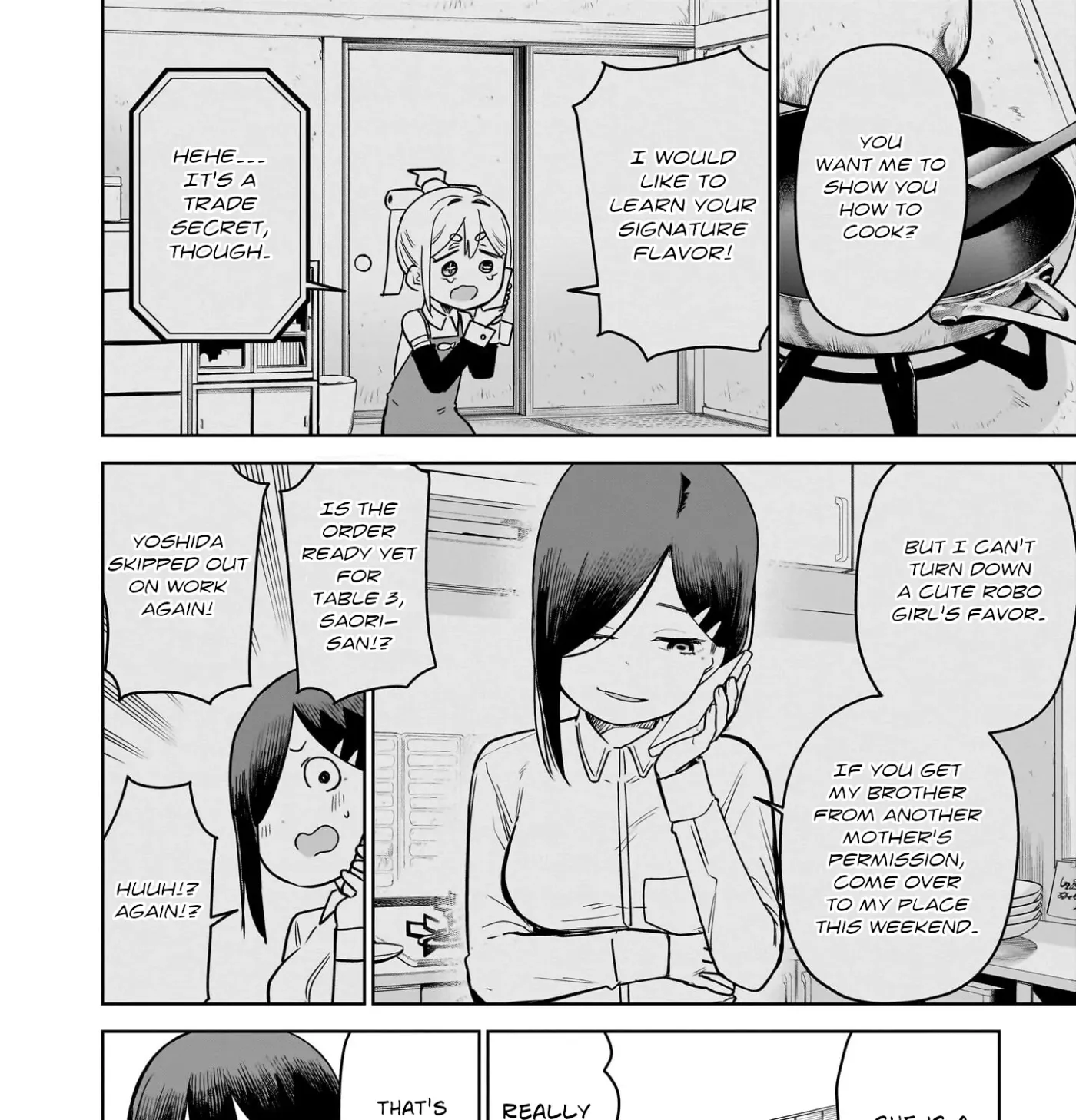 Ponkotsu Android Hama-san Chapter 12 page 3 - 
