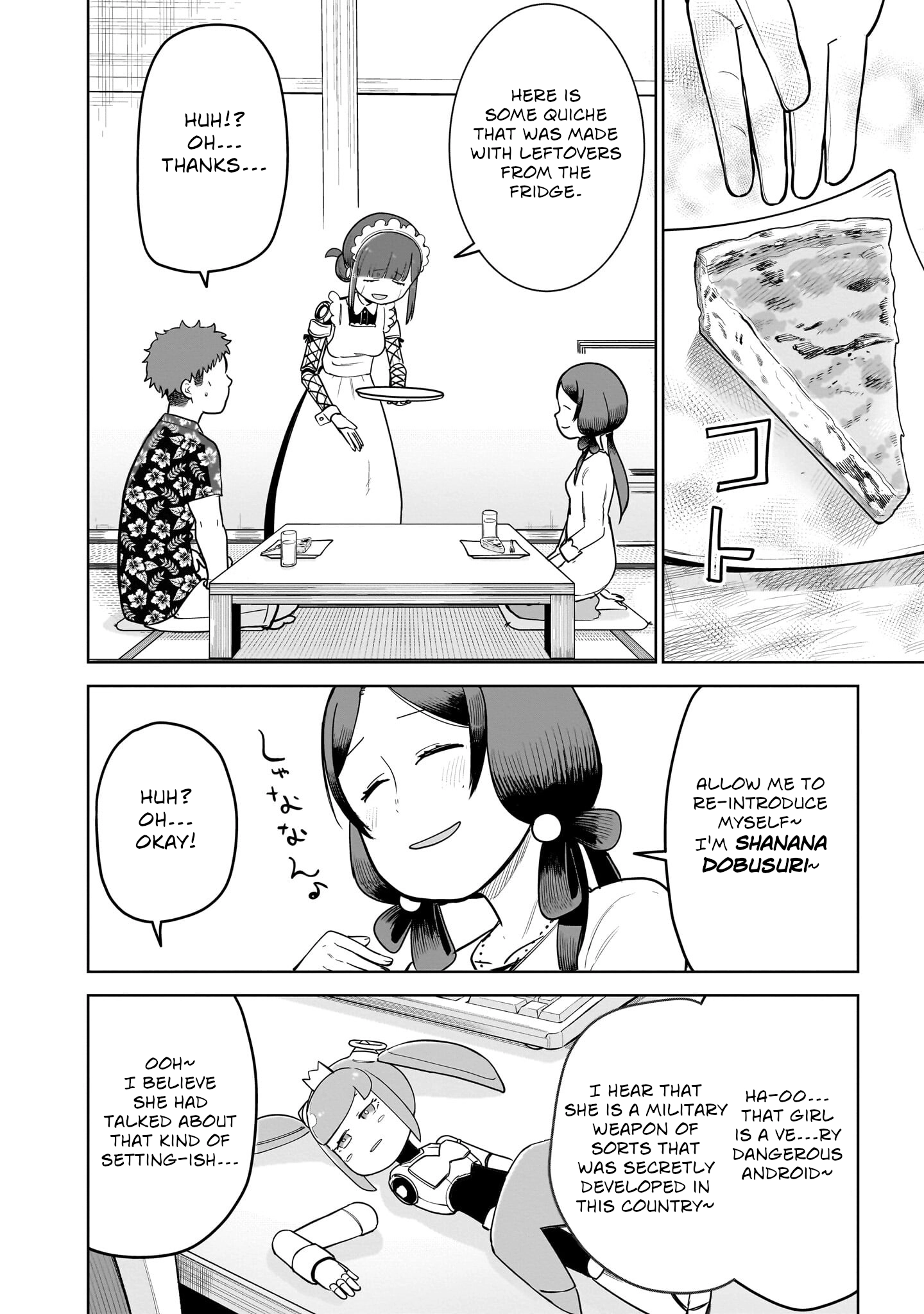 Ponkotsu Android Hama-san Chapter 14 page 6 - 