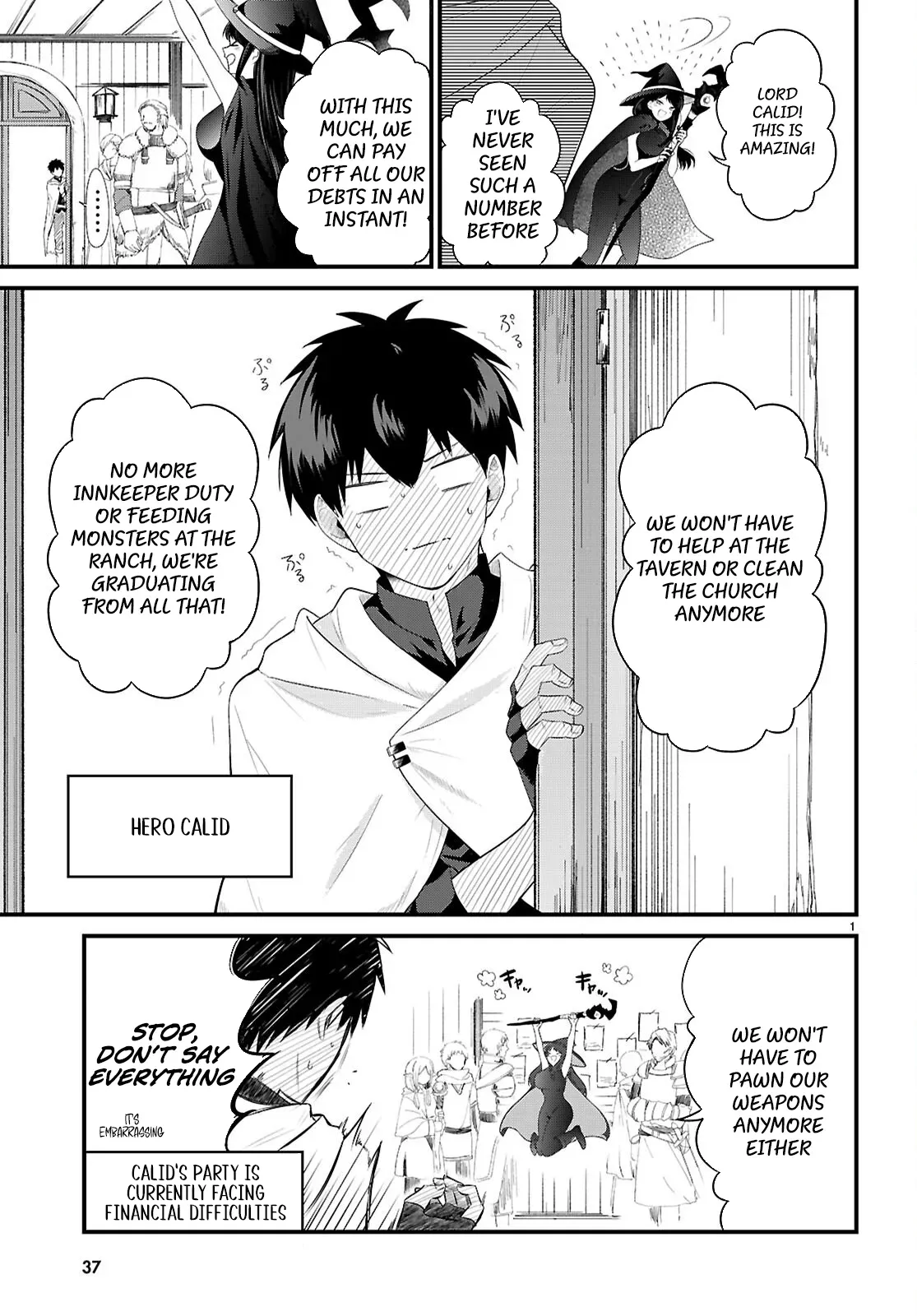 Ponkotsu Hero Party Picks Up a Dragon Chapter 1 page 5 - 
