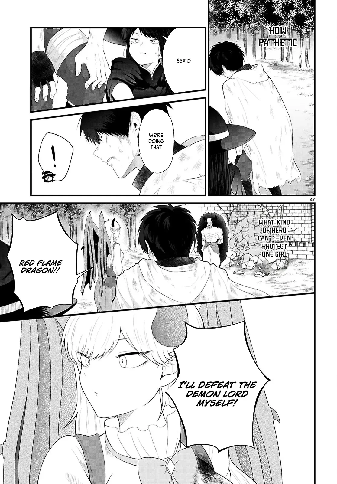Ponkotsu Hero Party Picks Up a Dragon Chapter 1 page 51 - 