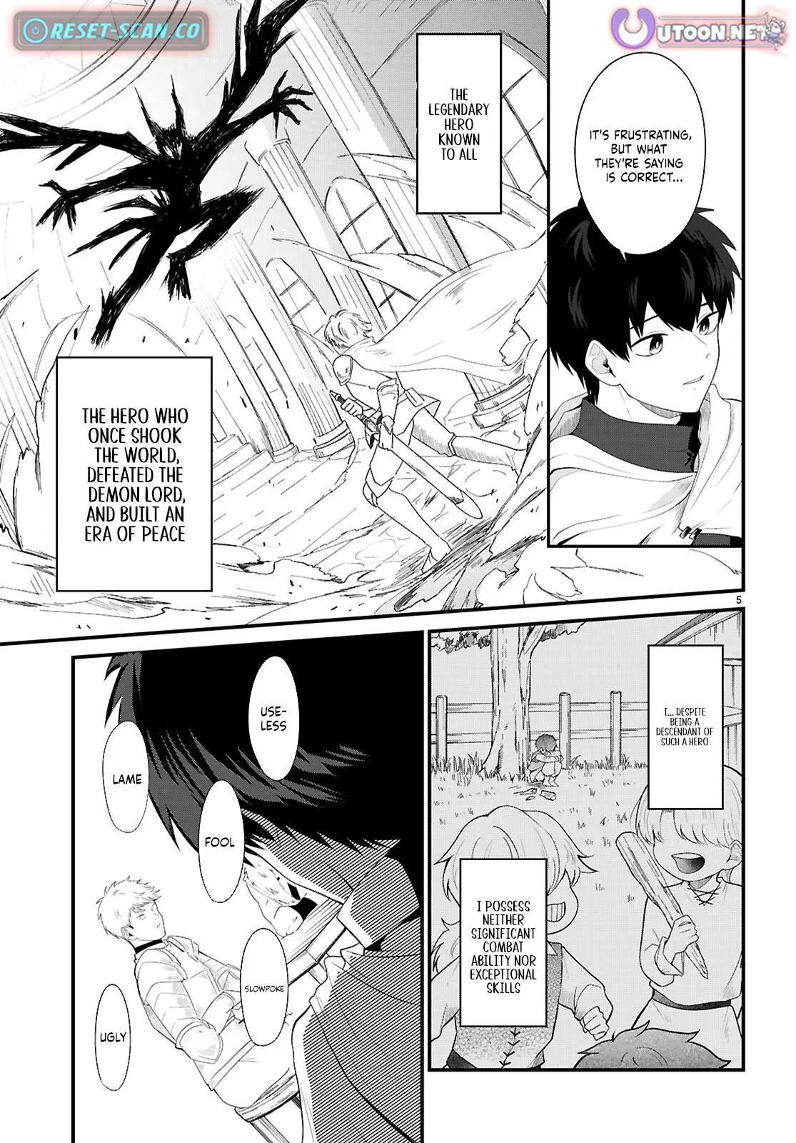 Ponkotsu Hero Party Picks Up a Dragon Chapter 1 page 9 - 
