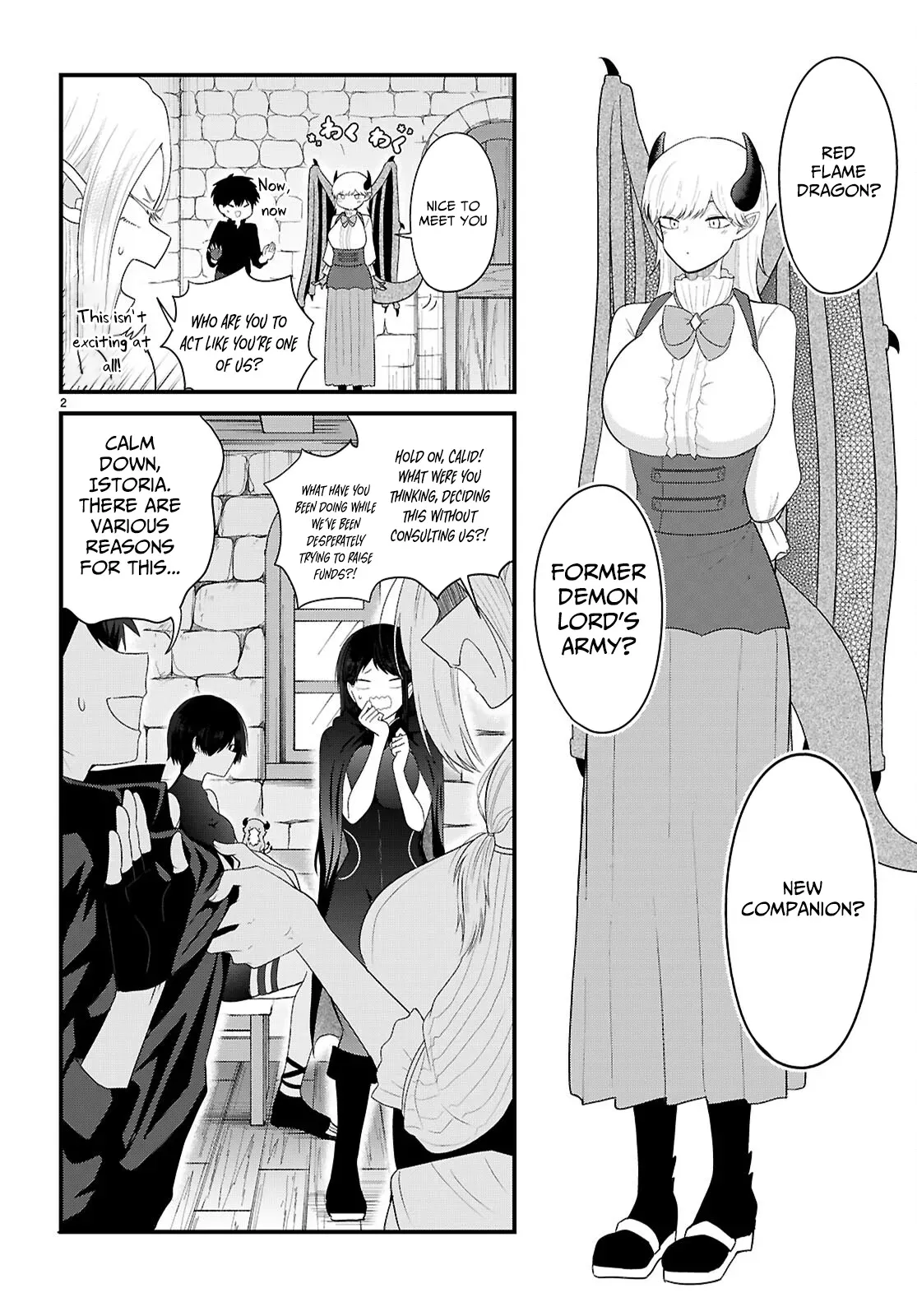 Ponkotsu Hero Party Picks Up a Dragon Chapter 2 page 2 - 