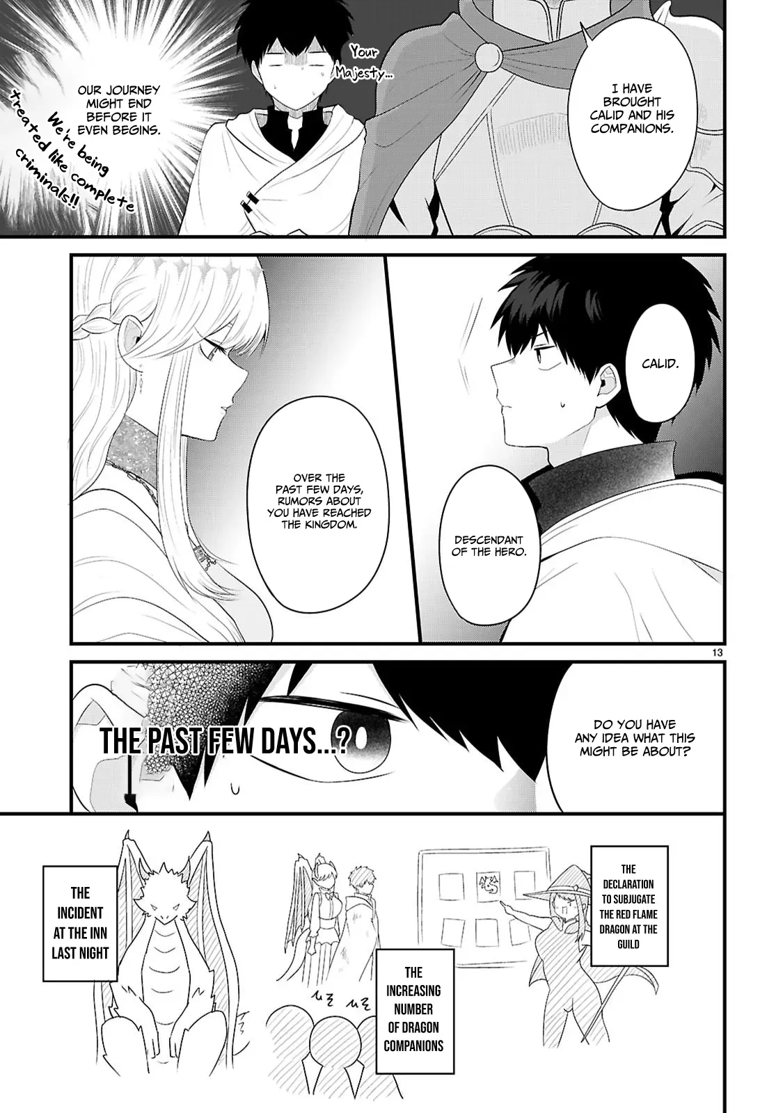 Ponkotsu Hero Party Picks Up a Dragon Chapter 3 page 13 - 