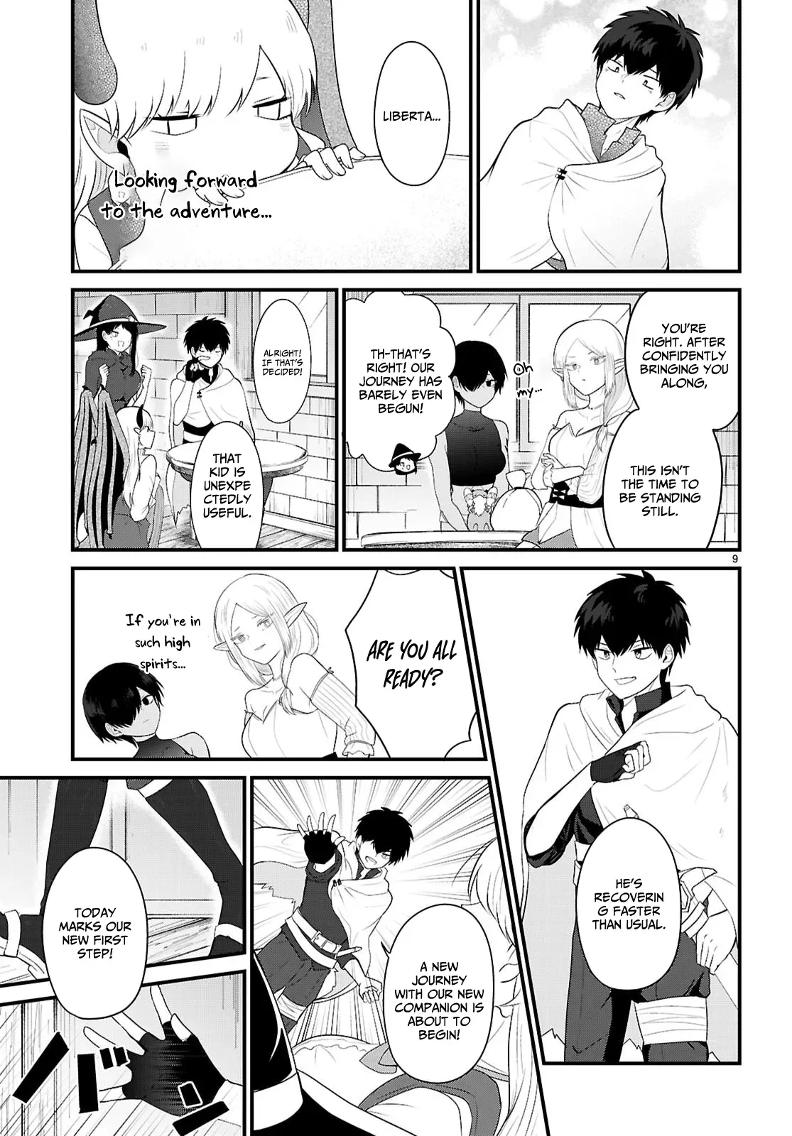 Ponkotsu Hero Party Picks Up a Dragon Chapter 3 page 9 - 