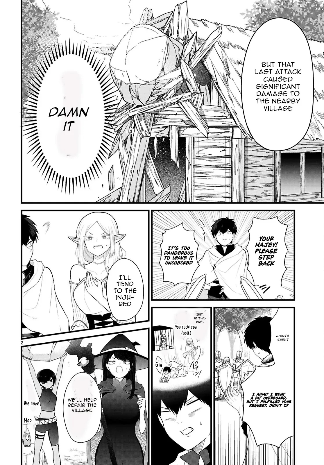 Ponkotsu Hero Party Picks Up a Dragon Chapter 4 page 2 - 