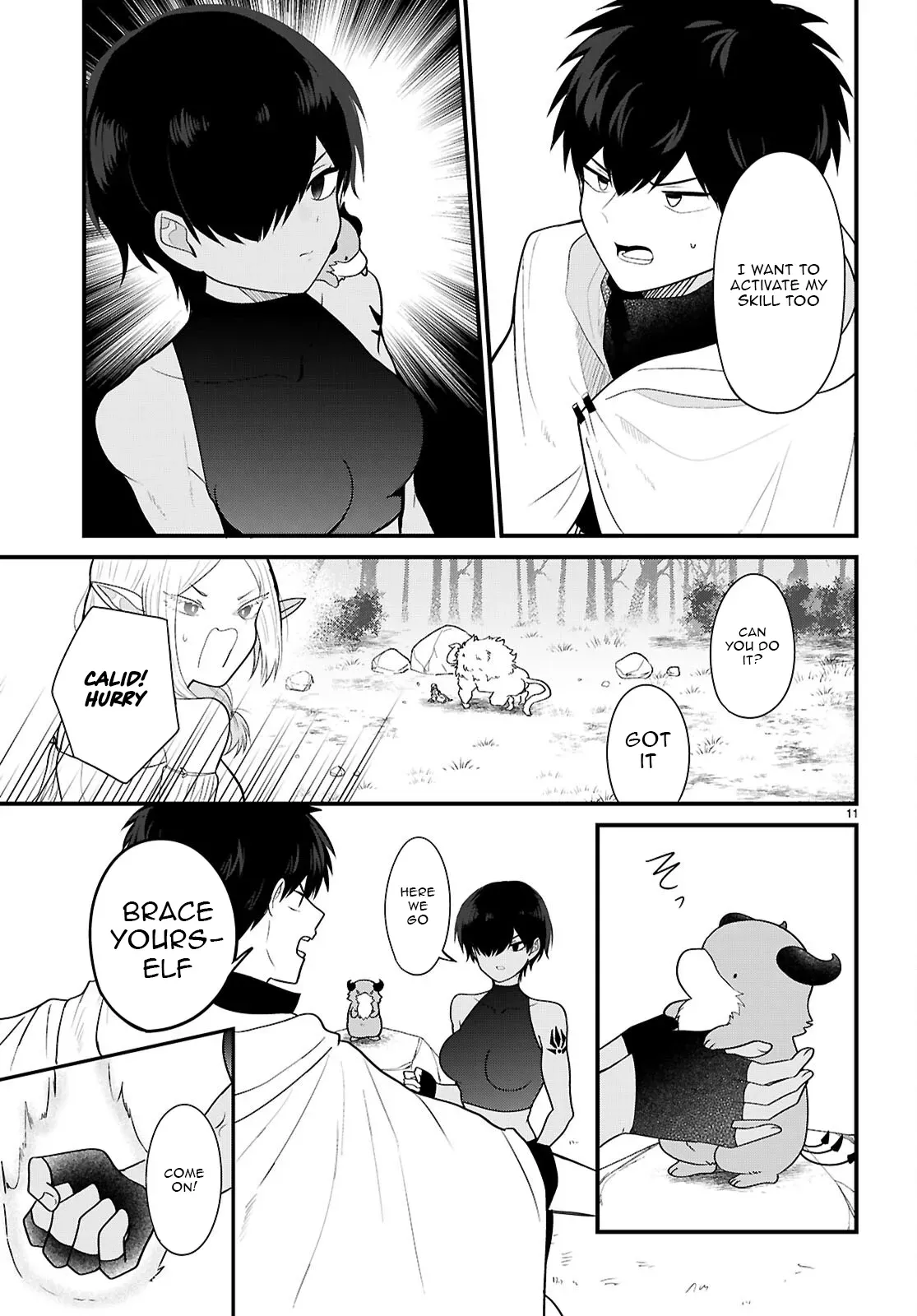 Ponkotsu Hero Party Picks Up a Dragon Chapter 4 page 11 - 