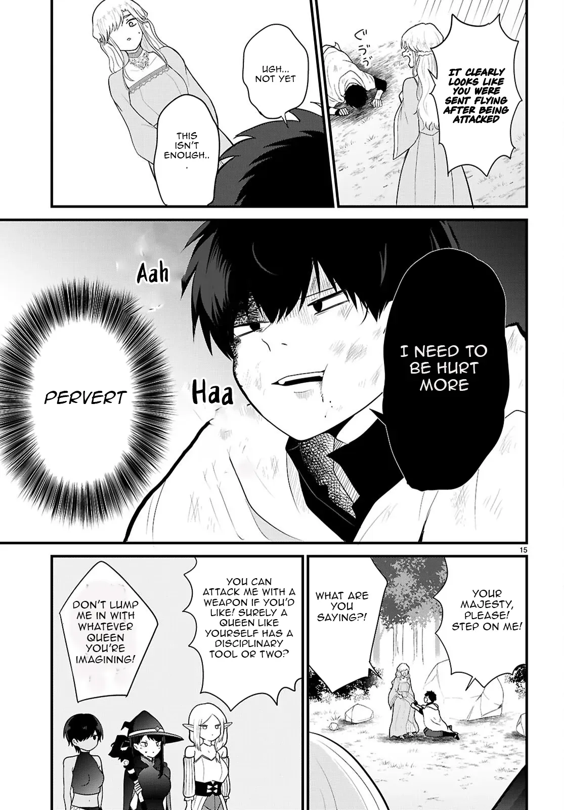 Ponkotsu Hero Party Picks Up a Dragon Chapter 4 page 15 - 