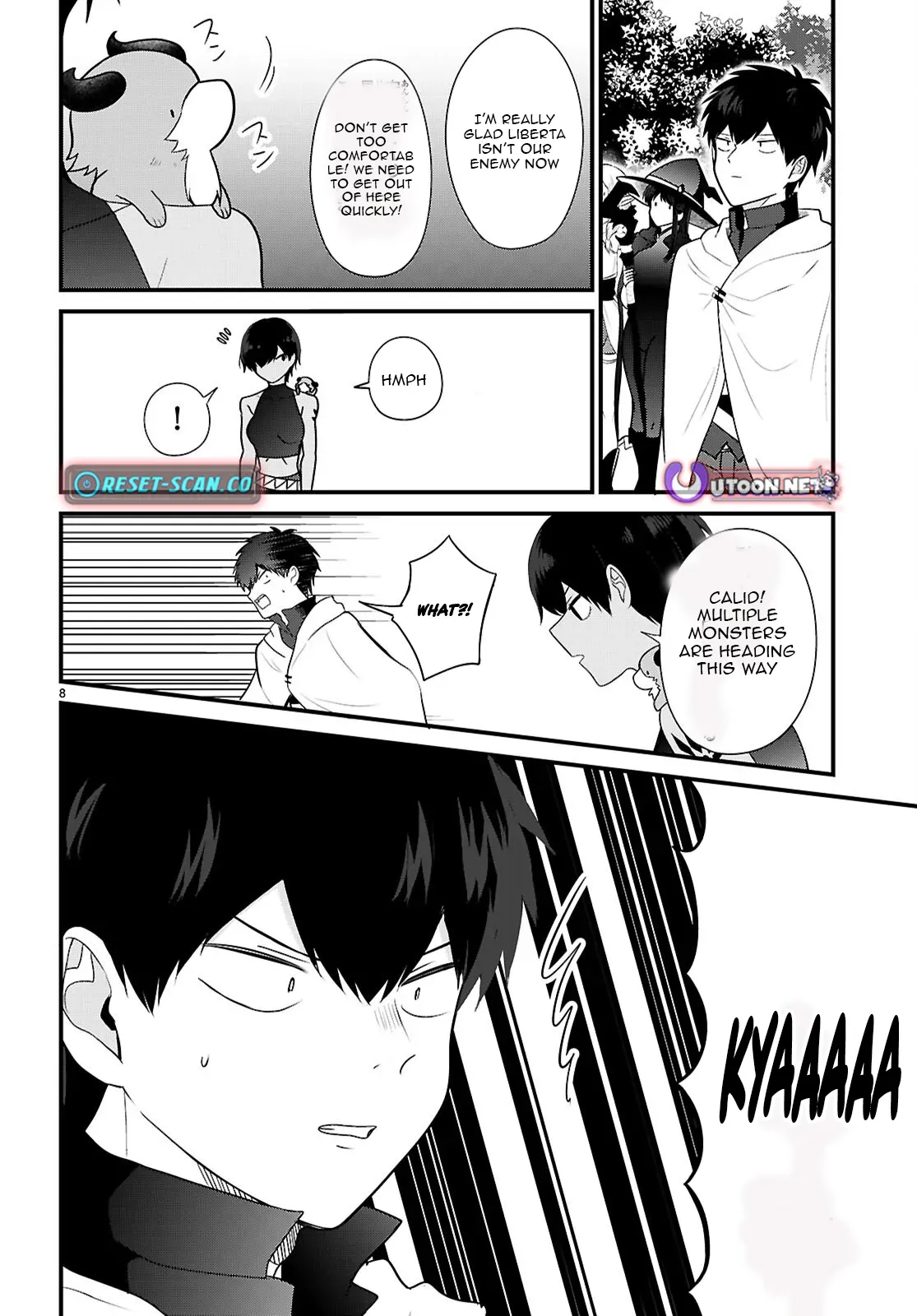 Ponkotsu Hero Party Picks Up a Dragon Chapter 4 page 8 - 