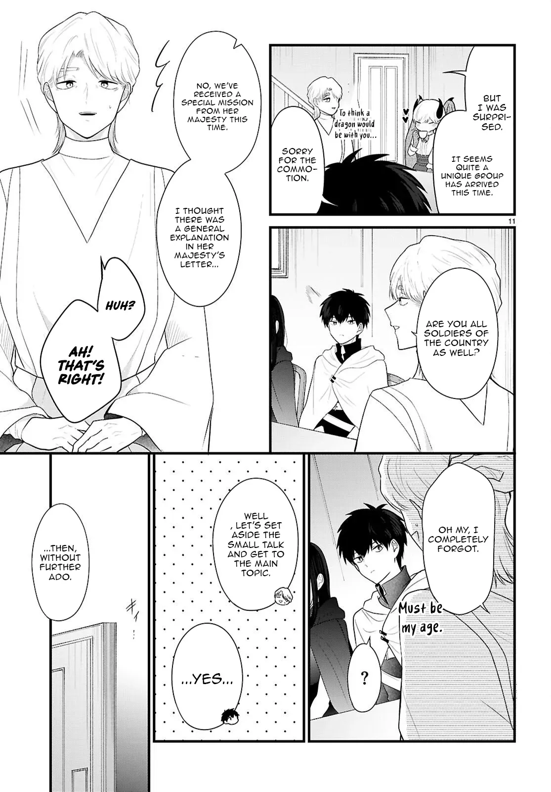 Ponkotsu Hero Party Picks Up a Dragon Chapter 5 page 11 - 