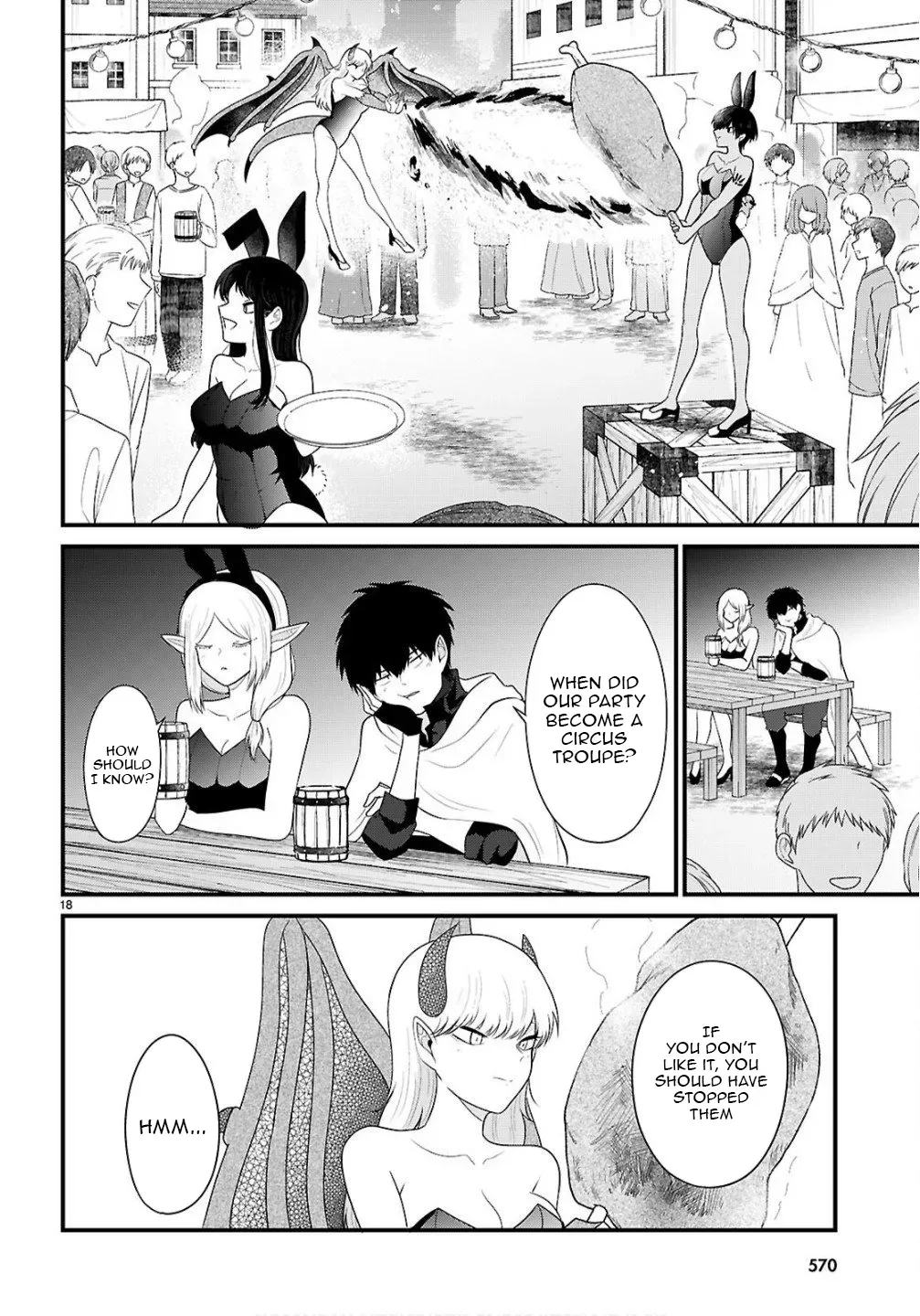 Ponkotsu Hero Party Picks Up a Dragon Chapter 6 page 18 - 