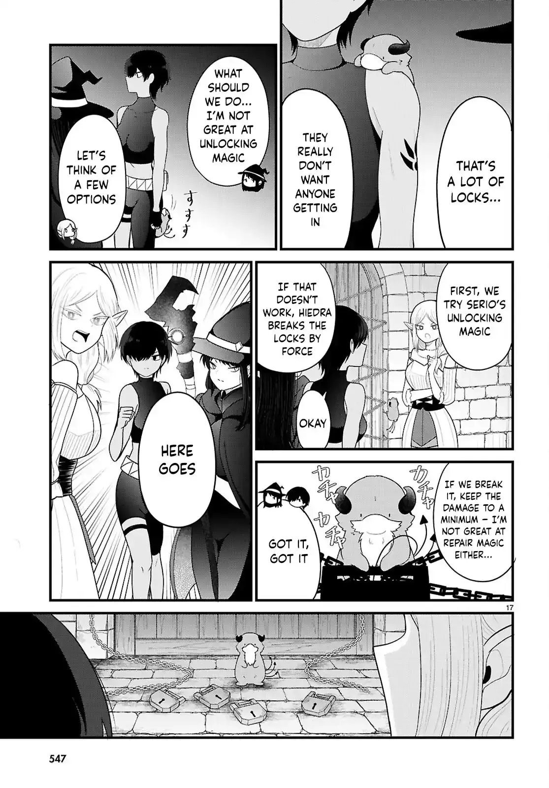Ponkotsu Hero Party Picks Up a Dragon Chapter 8 page 17 - 