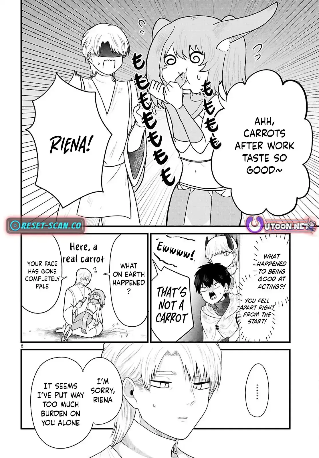 Ponkotsu Hero Party Picks Up a Dragon Chapter 8 page 8 - 