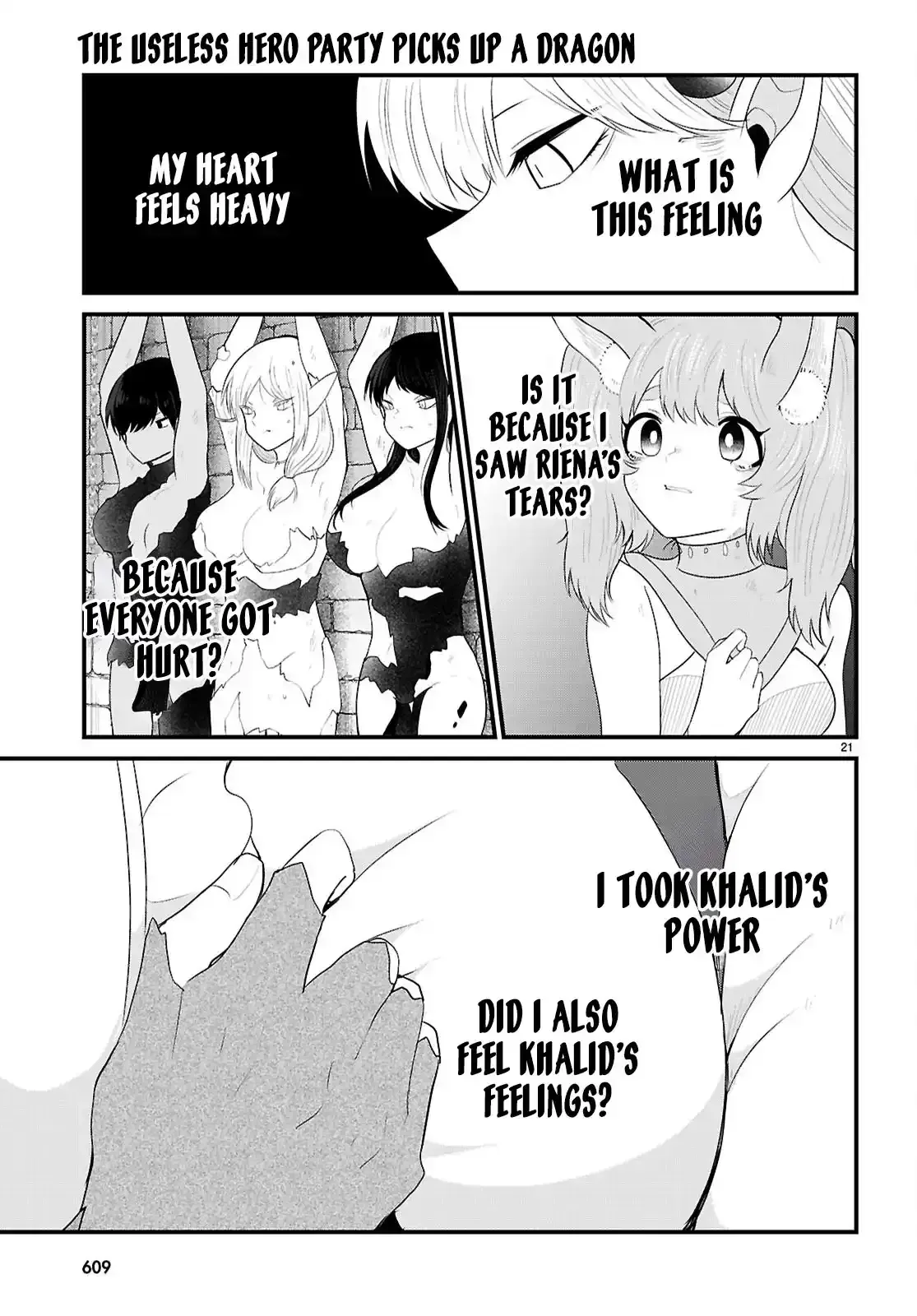 Ponkotsu Hero Party Picks Up a Dragon Chapter 9 page 21 - 