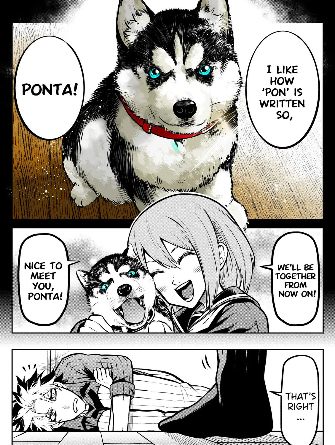 Ponta Has Become a Human. Chapter 13 page 15 - 
