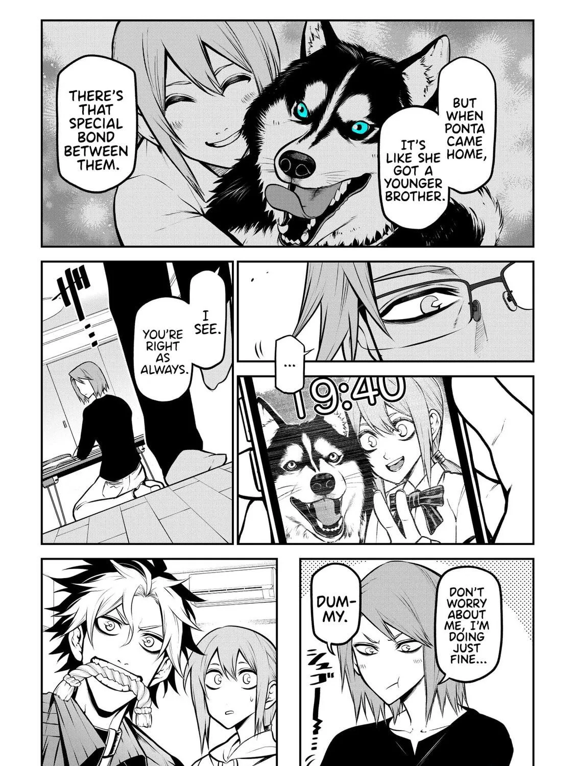 Ponta Has Become a Human. Chapter 21 page 11 - 