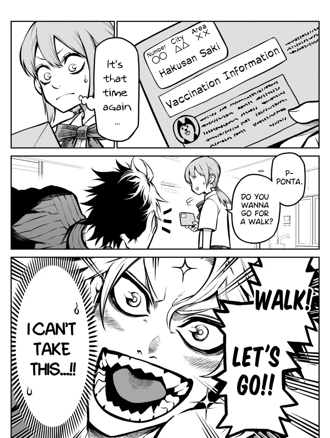 Ponta Has Become a Human. Chapter 3 page 3 - 