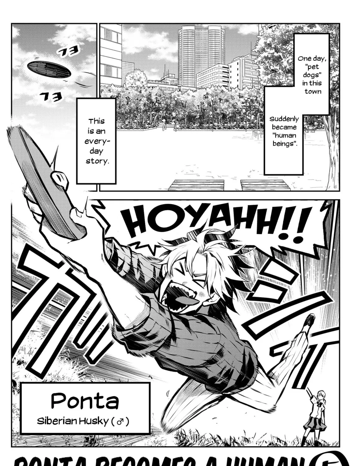 Ponta Has Become a Human. Chapter 5 page 1 - 
