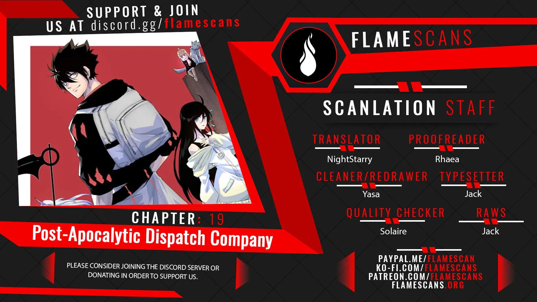 Post-Apocalyptic Dispatch Company Chapter 19 page 1 - 