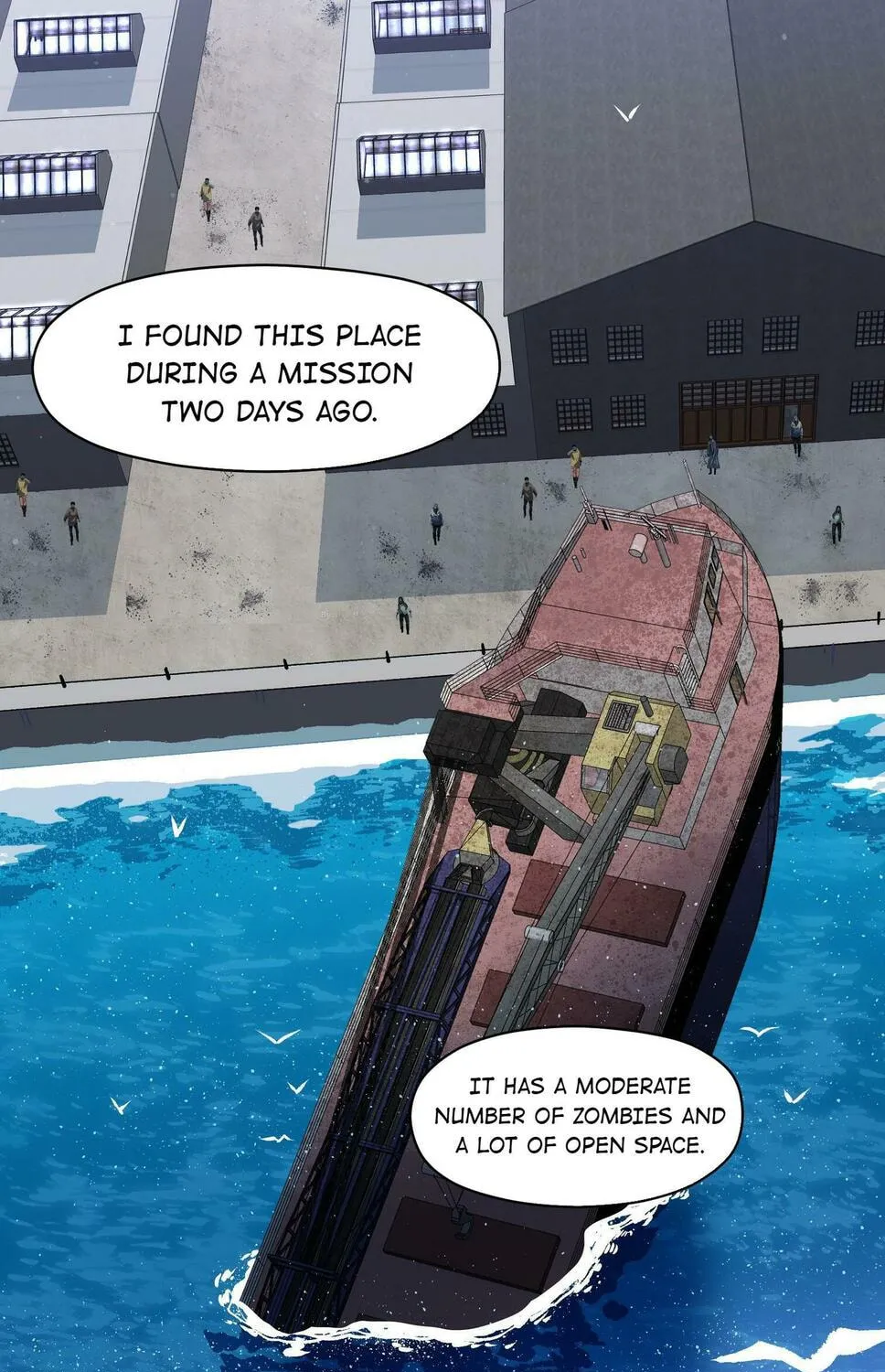 Post-Apocalyptic Dispatch Company Chapter 7 page 21 - 