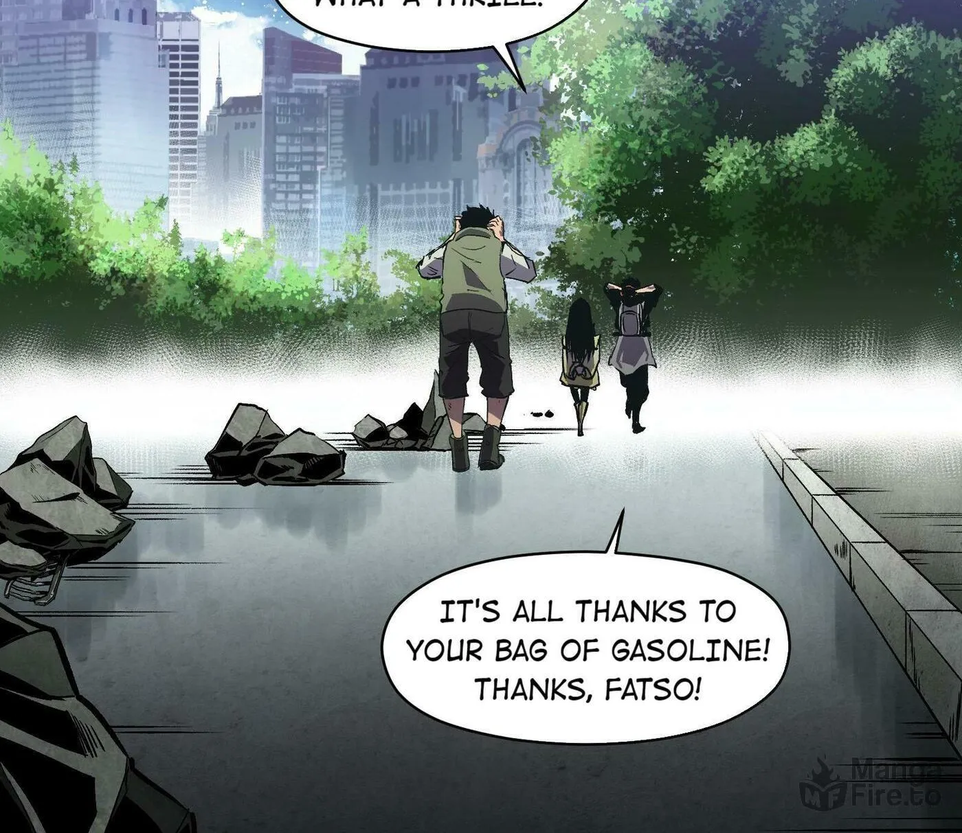 Post-Apocalyptic Dispatch Company Chapter 8 page 77 - 