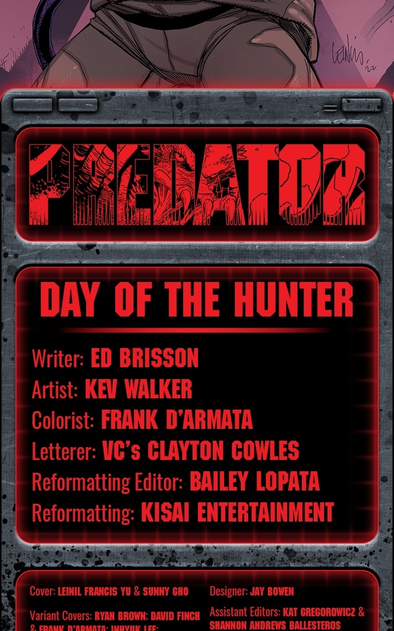 Predator: Day of the Hunter Episode 9 page 35 - 