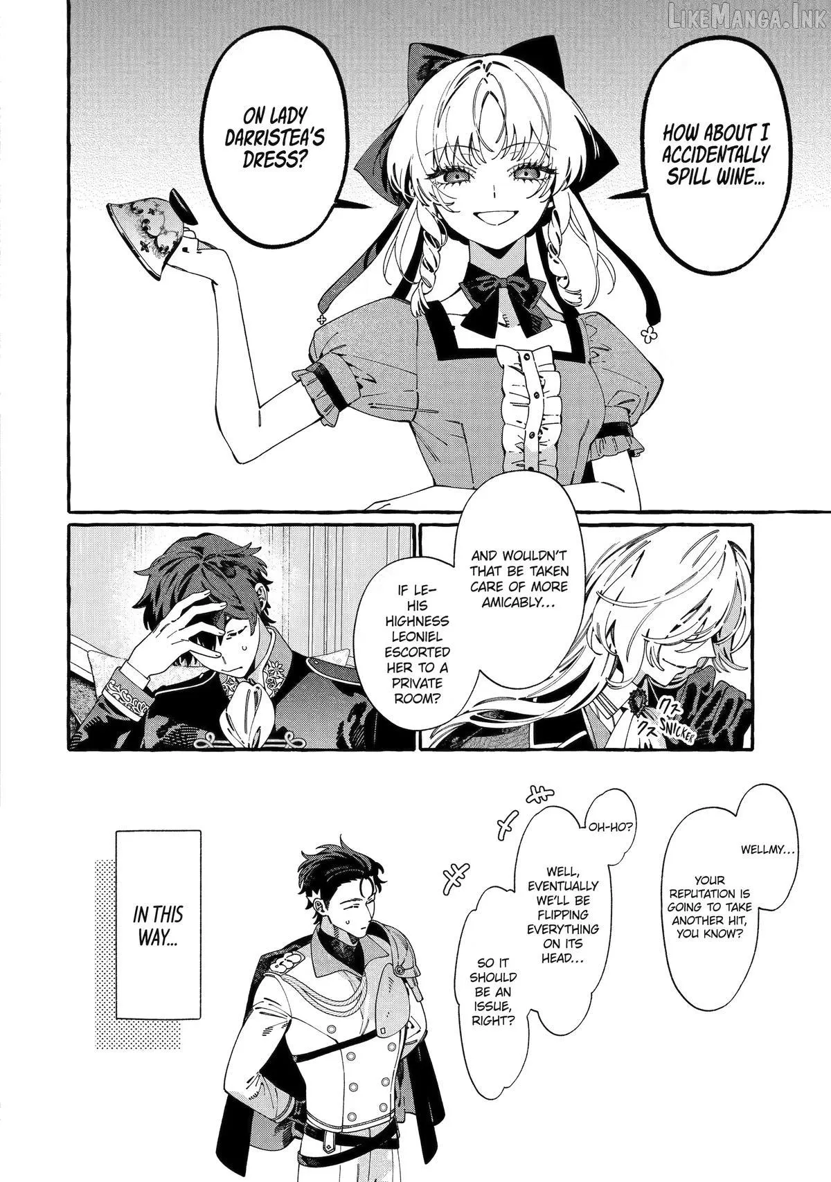 Proud to be the Villainess: I'm Doomed After Stealing my Half-Sister's Fiancé and Having Her Banished Chapter 22 page 28 - 