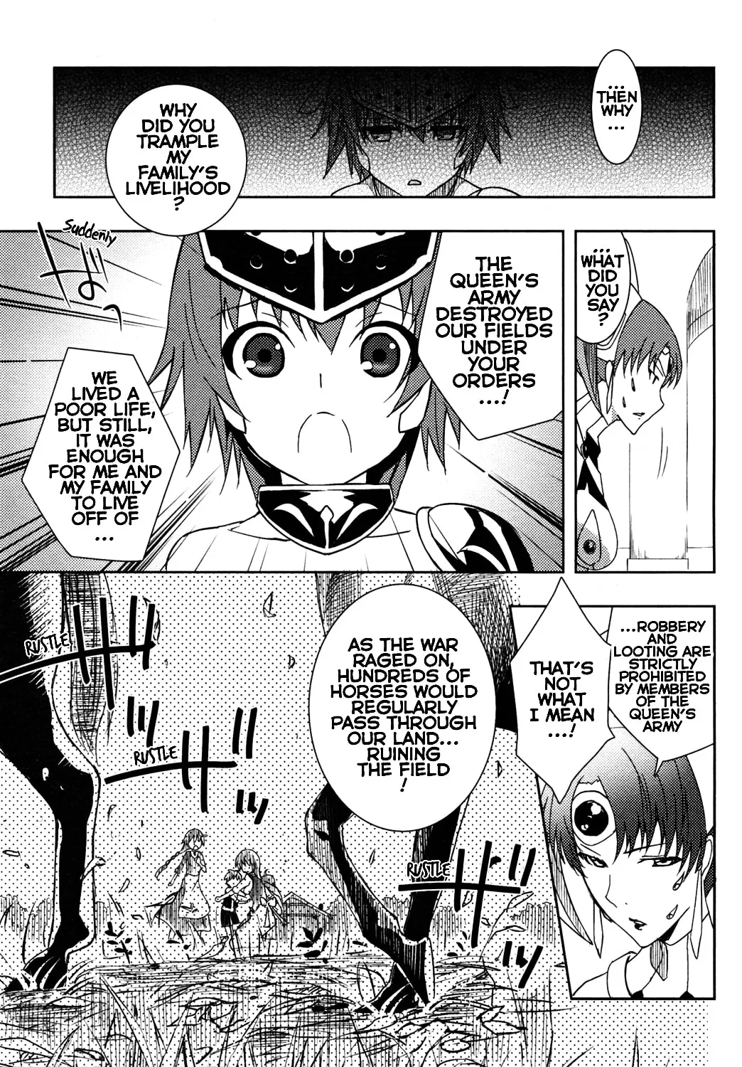 Queen's Blade Rebellion: Zero Chapter 13 page 11 - 