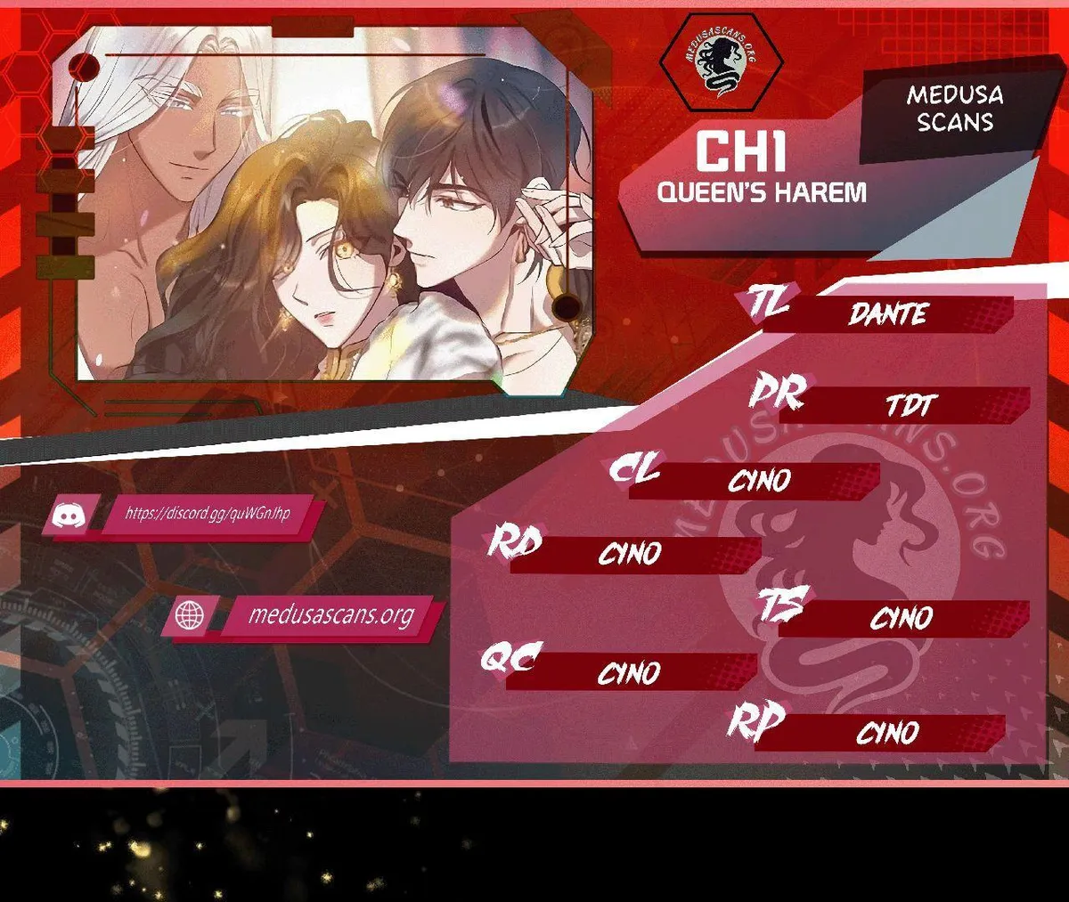Queen's Harem Chapter 1 page 1 - 