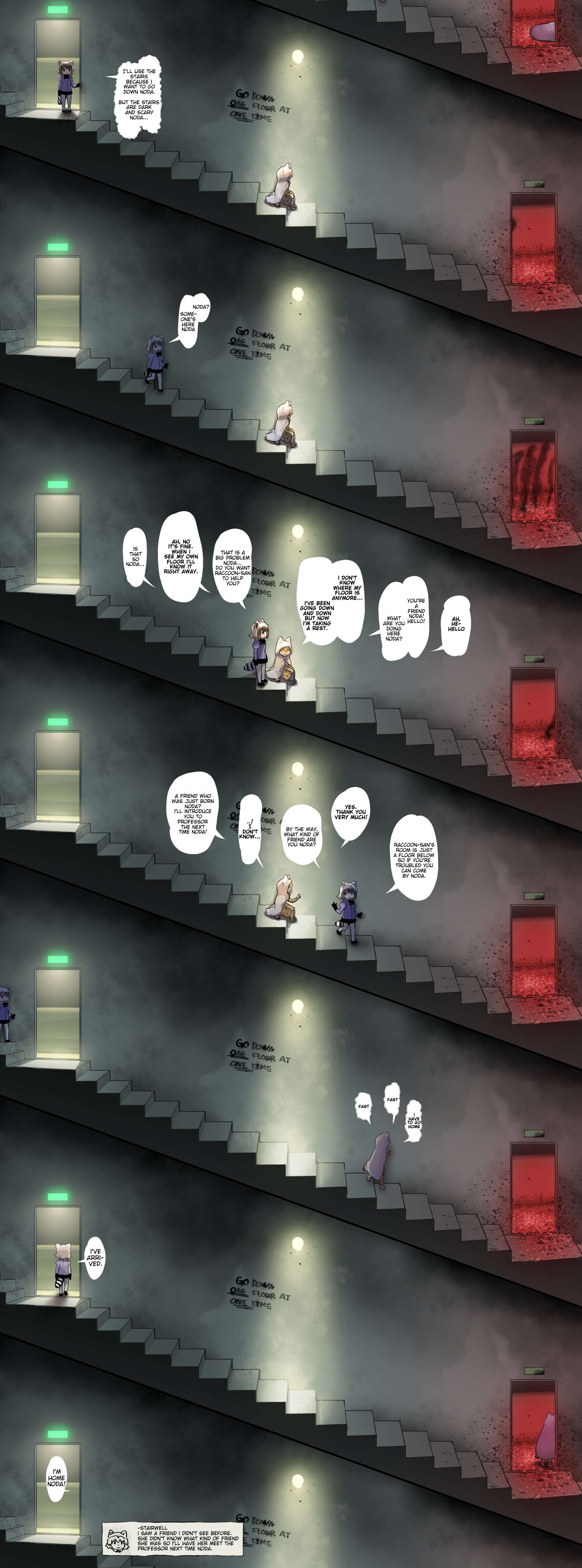 Raccoon-san Mansion Chapter 3 page 1 - 