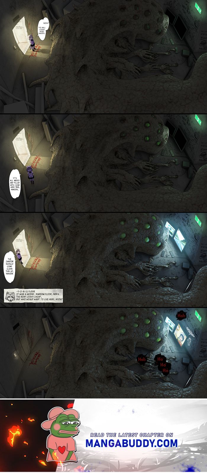 Raccoon-san Mansion Chapter 38 page 1 - 