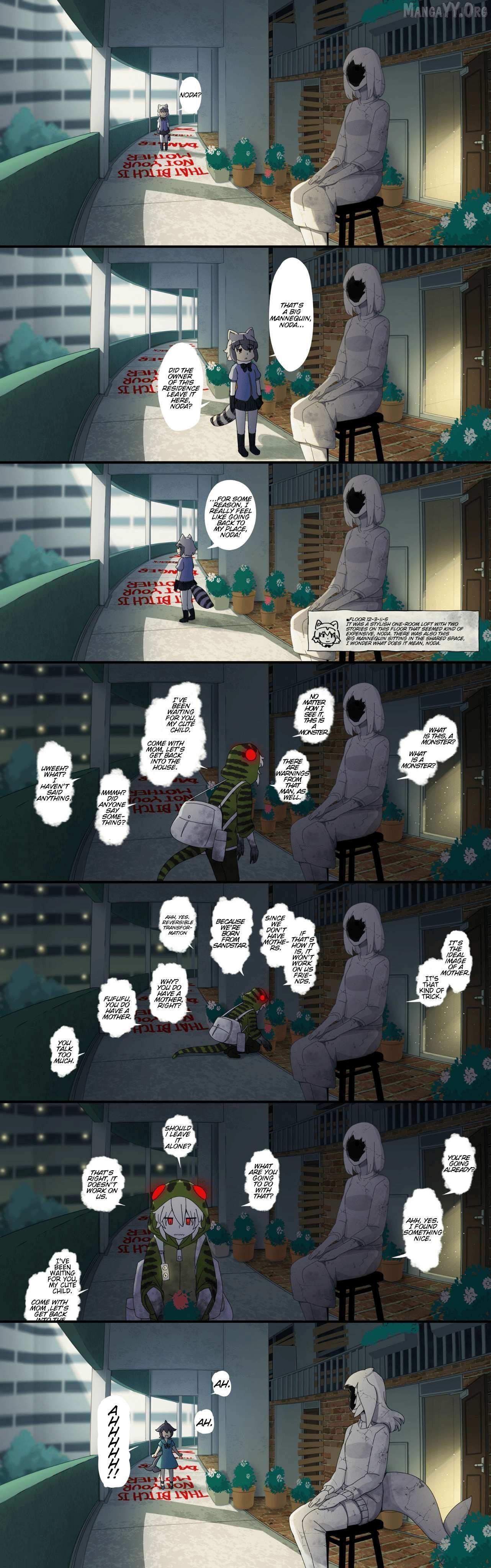 Raccoon-san Mansion Chapter 42 page 1 - 