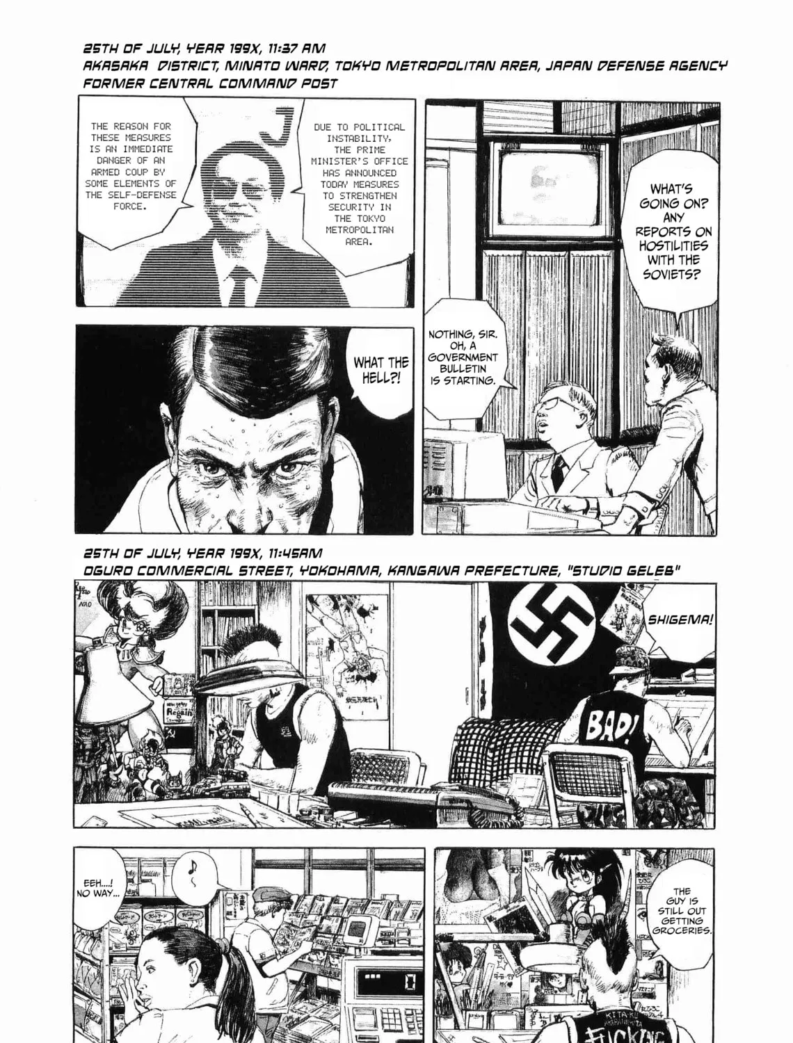 Raid on Tokyo Chapter 2 page 1 - 