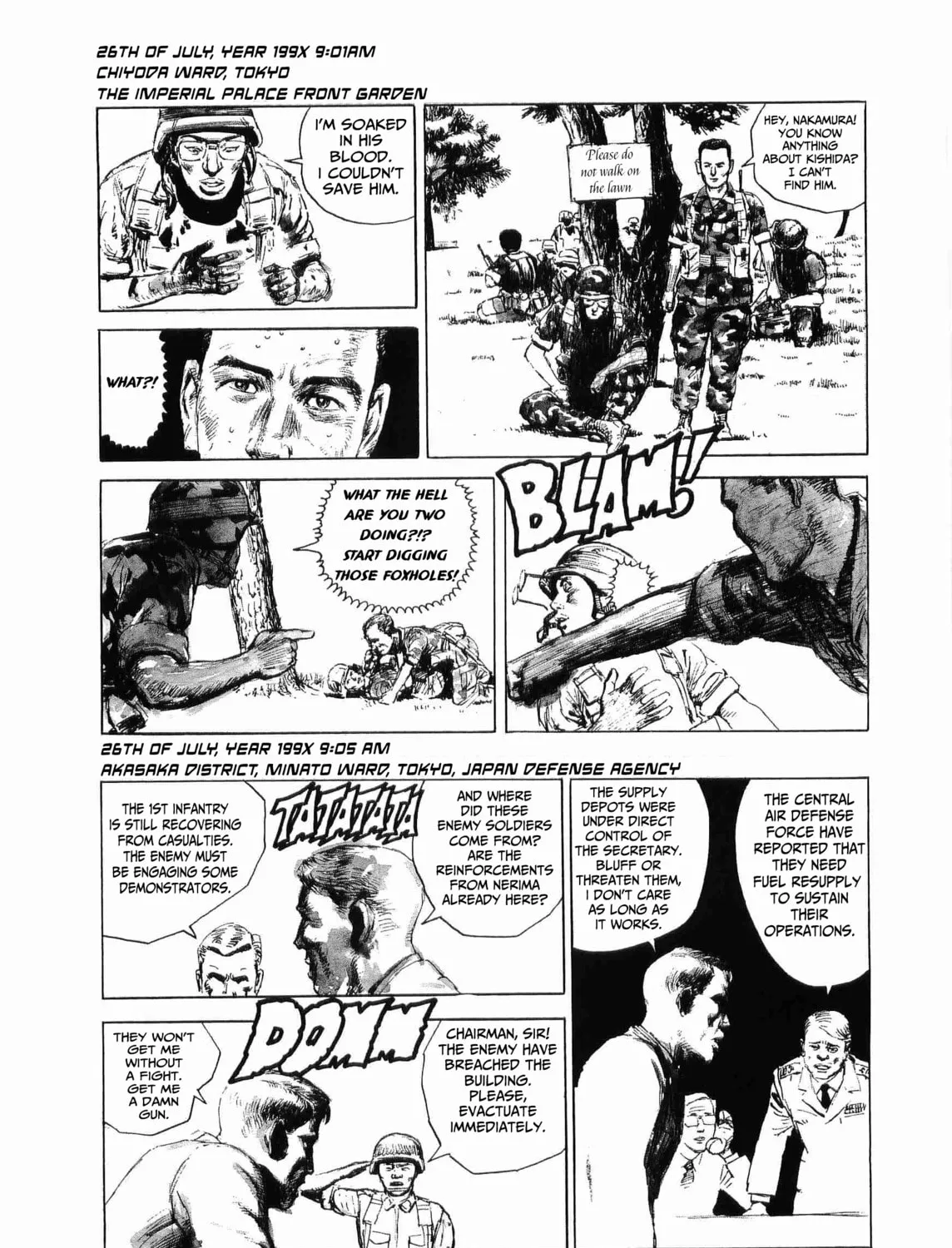 Raid on Tokyo Chapter 3 page 1 - 
