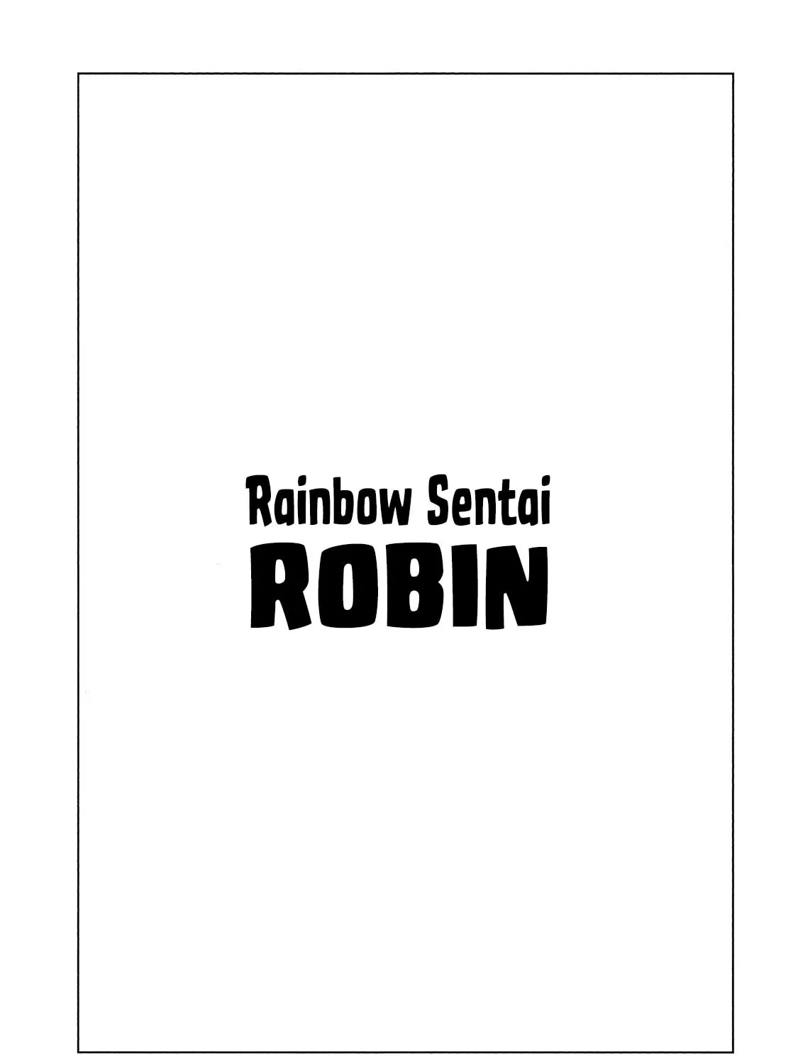 Rainbow Sentai Chapter 3 page 1 - 