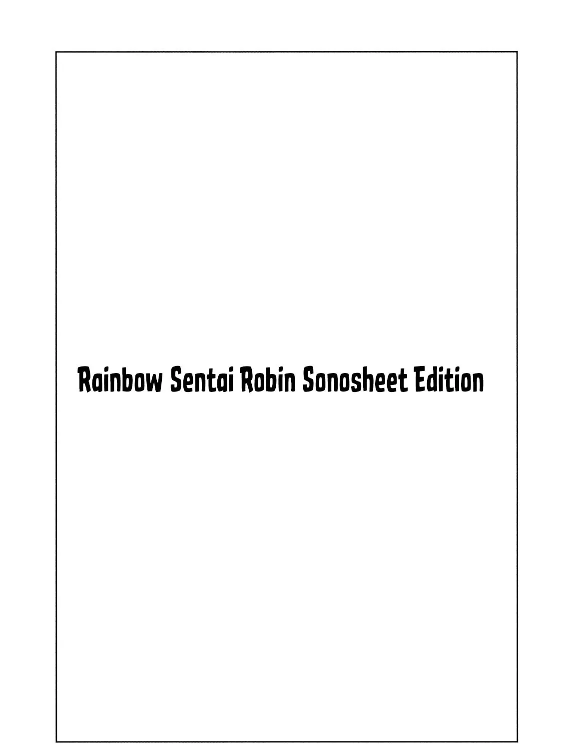 Rainbow Sentai Chapter 8 page 1 - 