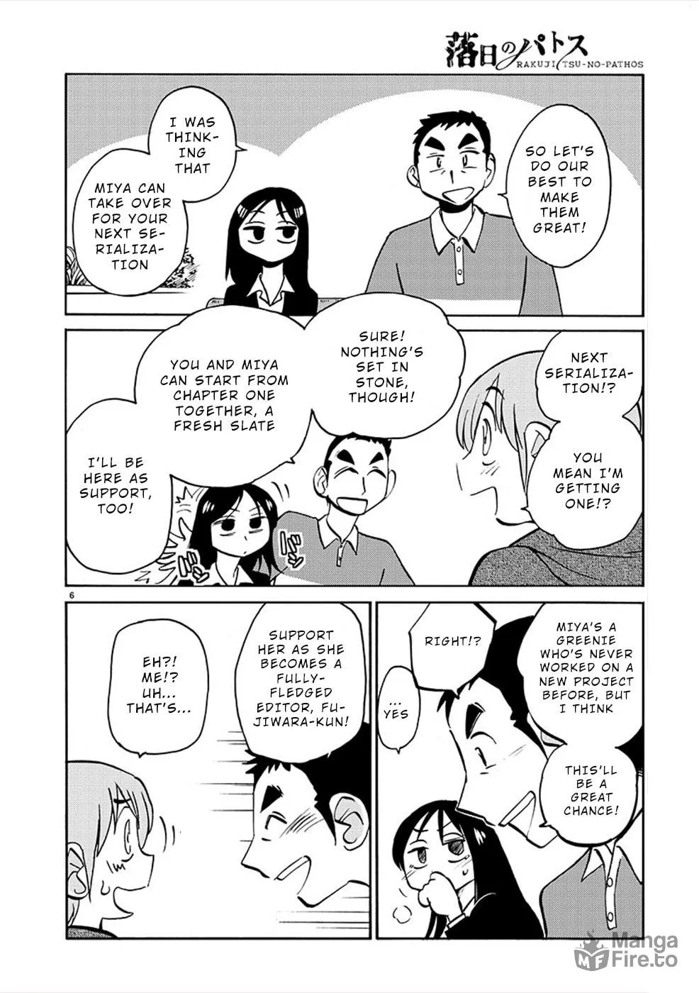 Rakujitsu no Pathos Chapter 81 page 6 - 