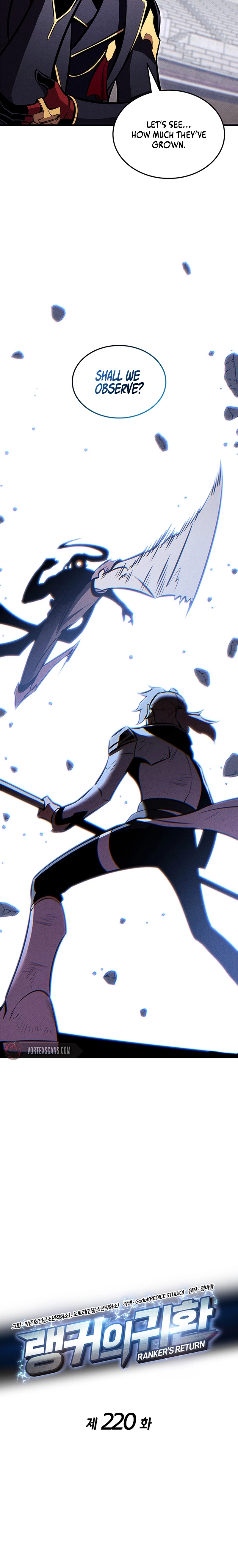Ranker’s Return (2021) Chapter 220 page 2 - 