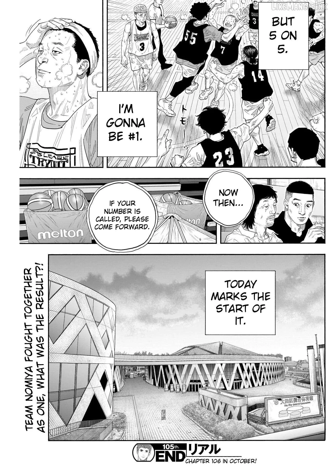 Real Chapter 105 page 34 - 
