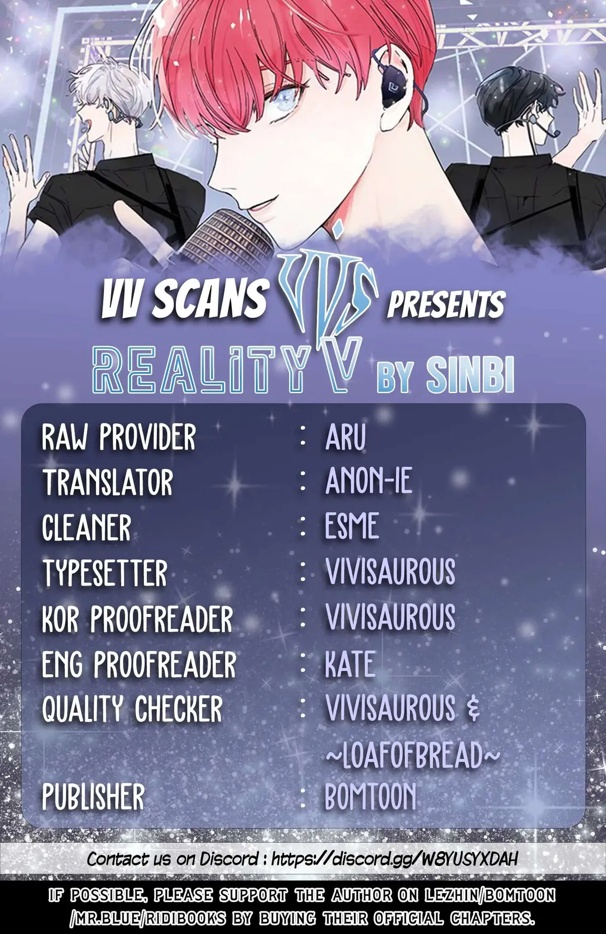 Reality V Chapter 18 page 1 - 
