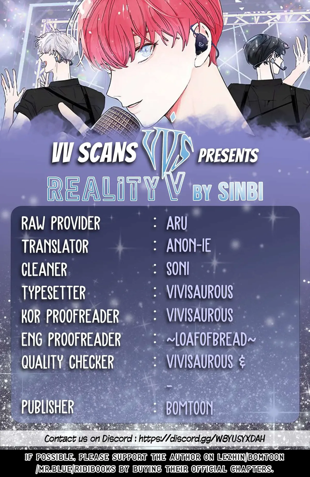 Reality V Chapter 21 page 1 - 