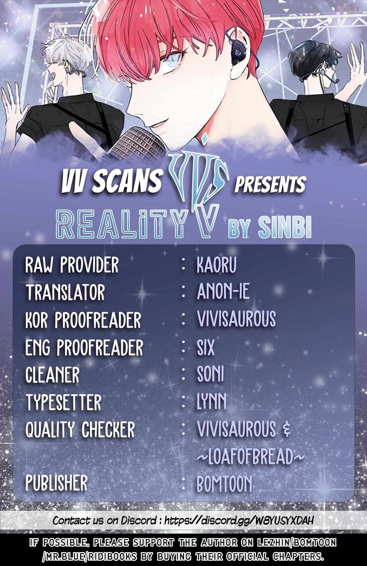 Reality V Chapter 26 page 1 - 